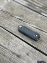Ключница кожаная KeyCase M Тёмно-зелёная
