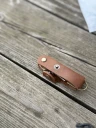 Ключница кожаная KeyCase M Шоколадно-коричневая