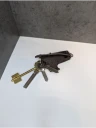 Ключница кожаная KeyCase M Коричневая с кольцом