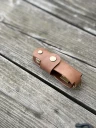 Ключница кожаная KeyCase L Шоколадно-коричневая 