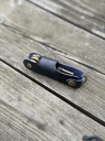 Ключница кожаная KeyCase L Синия