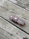 Ключница кожаная KeyCase L Коричневая