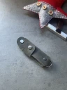 Ключница кожаная KeyCase M Серый графит