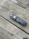 Ключница кожаная KeyCase ML Чёрная 