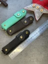 Ключница кожаная KeyCase ML Чёрная 