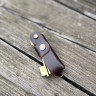 KeyCase Ключница карманная, M, коричневая, на винте KeyCase Ключница карманная, M, коричневая, на винте