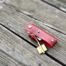 KeyCase Ключница карманная, M, красная, на винте KeyCase Ключница карманная, M, красная, на винте