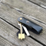 KeyCase Ключница карманная, L, черная, на винте KeyCase Ключница карманная, L, черная, на винте