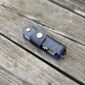 KeyCase Ключница карманная, L, синий, на винте KeyCase Ключница карманная, L, синий, на винте