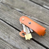 KeyCase Ключница карманная, L, янтарь, на винте KeyCase Ключница карманная, L, янтарь, на винте