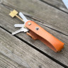 KeyCase Ключница карманная, ML, янтарь, на винте KeyCase Ключница карманная, ML, янтарь, на винте